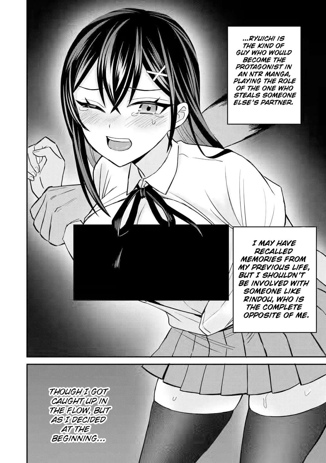I was Reincarnated as the Scumbag from a Netorare Manga, But the Heroine is Coming on to Me, Chapter 5 image 30
